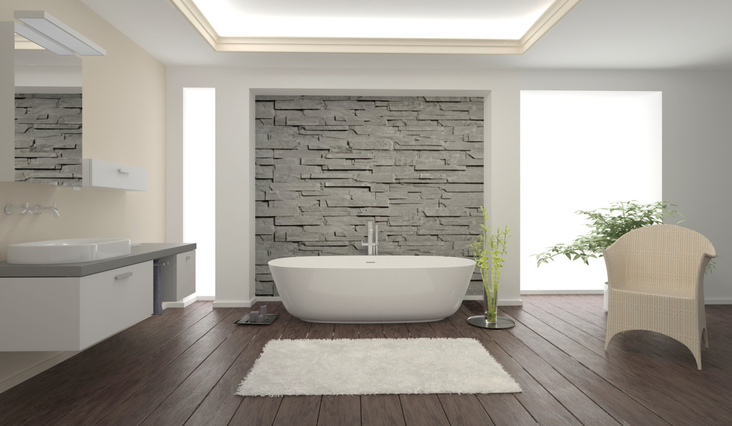 Badezimmer blau streichen: wand streichen ideen seien sie ...